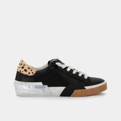 DOLCEVITA ZINA SNEAKERS BLACK MULTI LEATHER
