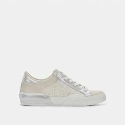 DOLCEVITA ZINA SNEAKERS CREAM LEOPARD PRINT SUEDE
