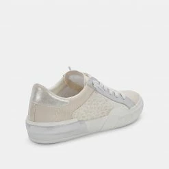 DOLCEVITA ZINA SNEAKERS CREAM LEOPARD PRINT SUEDE