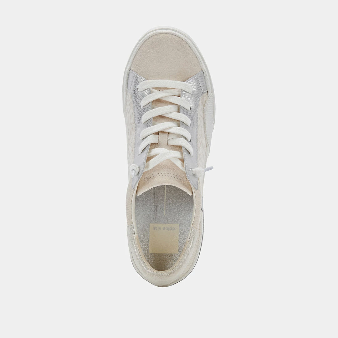DOLCEVITA ZINA SNEAKERS CREAM LEOPARD PRINT SUEDE