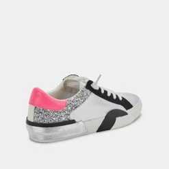 DOLCEVITA ZINA SNEAKERS DK SILVER LEATHER