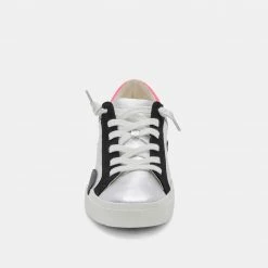 DOLCEVITA ZINA SNEAKERS DK SILVER LEATHER