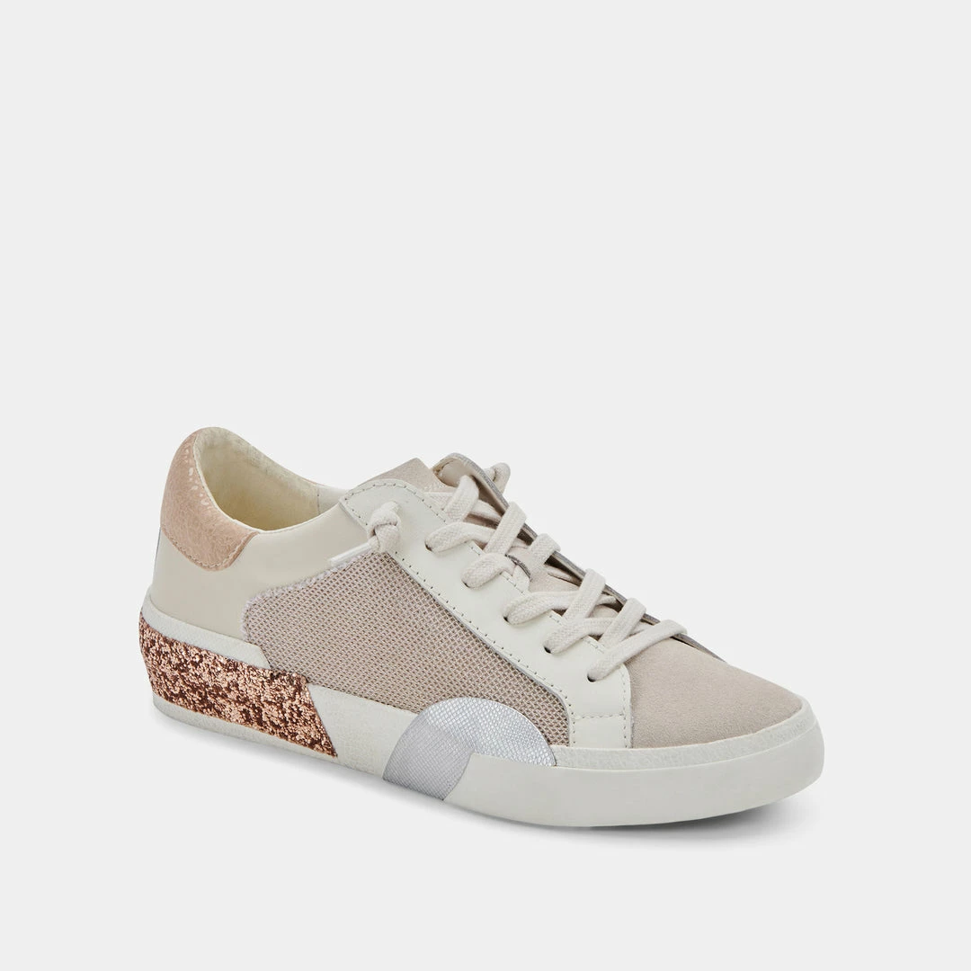 DOLCEVITA ZINA SNEAKERS LIGHT GOLD MESH