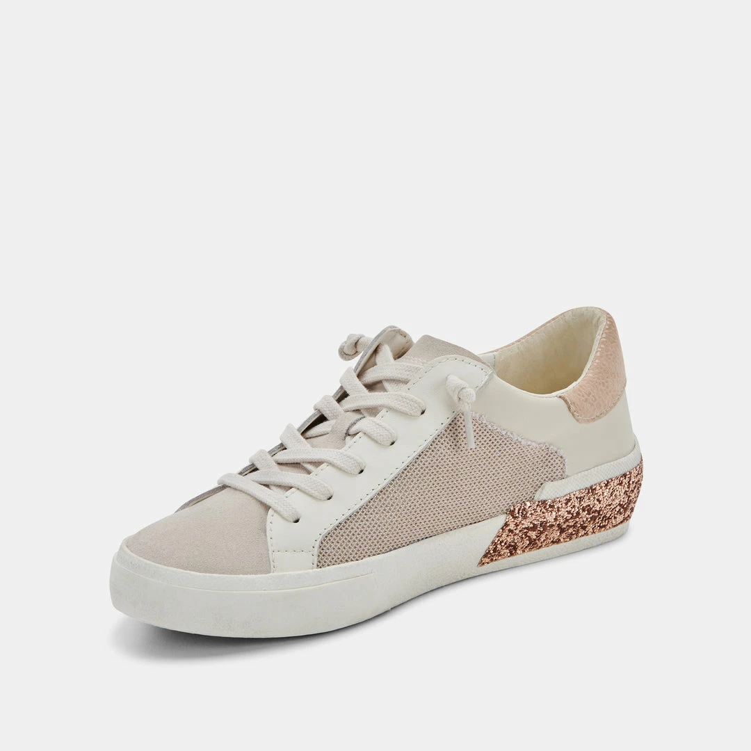 DOLCEVITA ZINA SNEAKERS LIGHT GOLD MESH