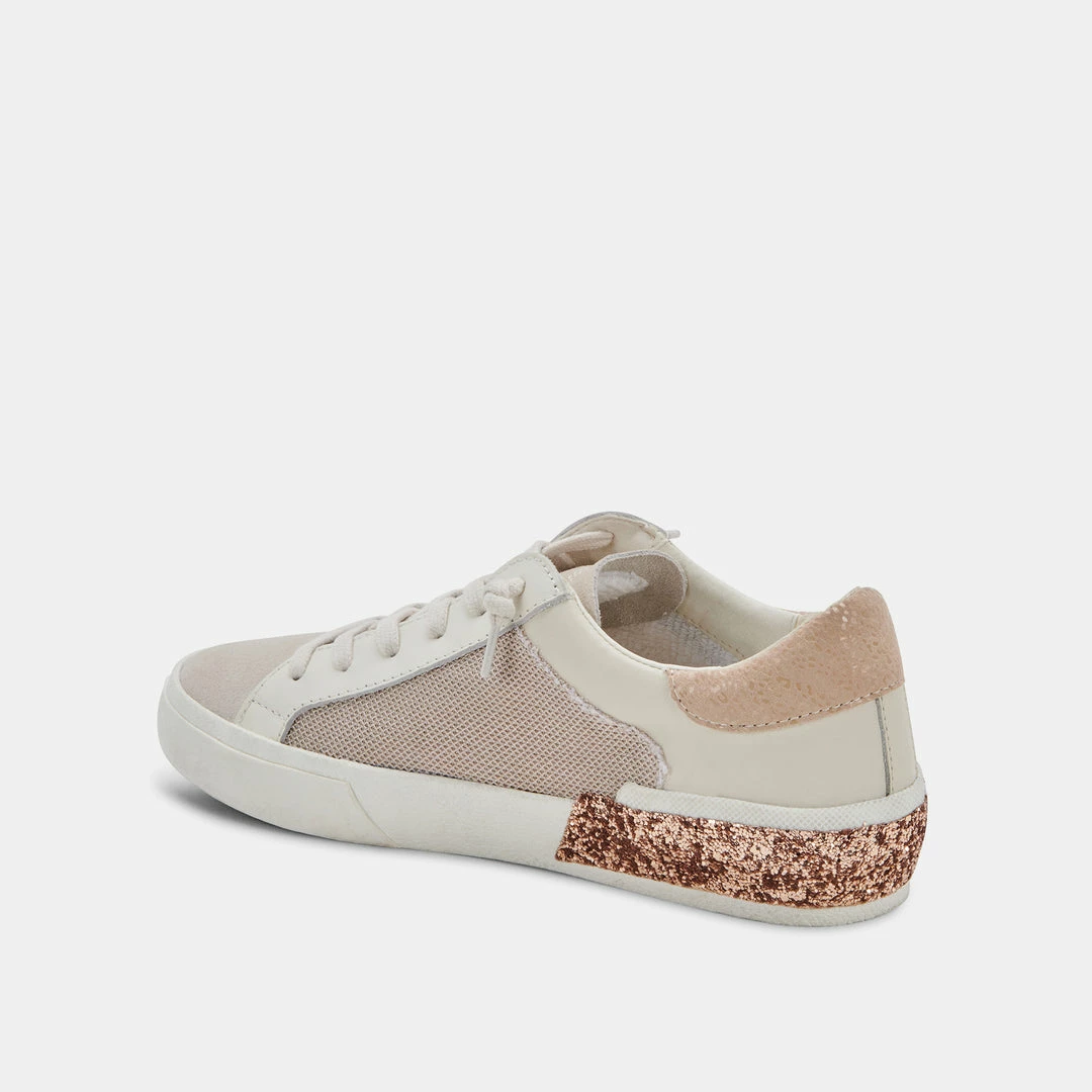 DOLCEVITA ZINA SNEAKERS LIGHT GOLD MESH
