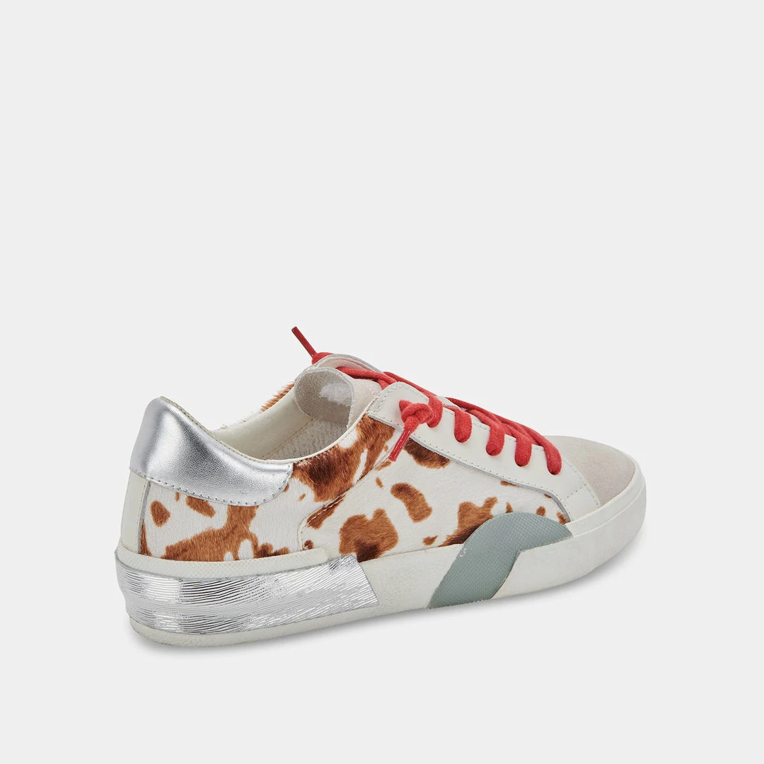 DOLCEVITA ZINA SNEAKERS TAN CALF HAIR