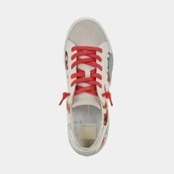 DOLCEVITA ZINA SNEAKERS TAN CALF HAIR