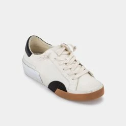 DOLCEVITA ZINA SNEAKERS WHITE BLACK LEATHER