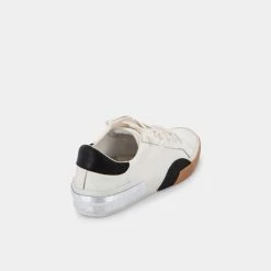 DOLCEVITA ZINA SNEAKERS WHITE BLACK LEATHER