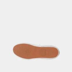 DOLCEVITA ZINA SNEAKERS WHITE PERFORATED LEATHER