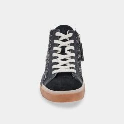 Recurate RESALE ZOEL SNEAKERS BLACK SPOTTED CALF HAIR Re:vita