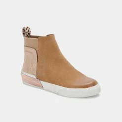 DOLCEVITA ZULMA SNEAKERS TAN MULTI NUBUCK