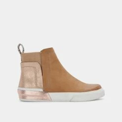 DOLCEVITA ZULMA SNEAKERS TAN MULTI NUBUCK