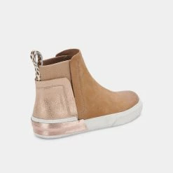 DOLCEVITA ZULMA SNEAKERS TAN MULTI NUBUCK