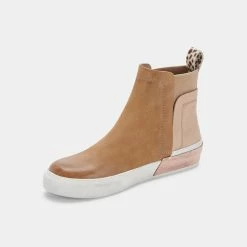 DOLCEVITA ZULMA SNEAKERS TAN MULTI NUBUCK