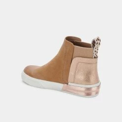 DOLCEVITA ZULMA SNEAKERS TAN MULTI NUBUCK