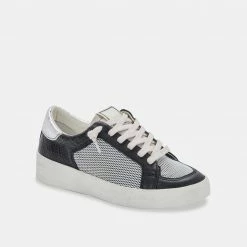 DOLCEVITA LEDGER SNEAKERS BLACK LEATHER