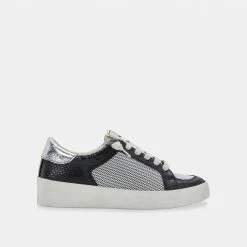 DOLCEVITA LEDGER SNEAKERS BLACK LEATHER