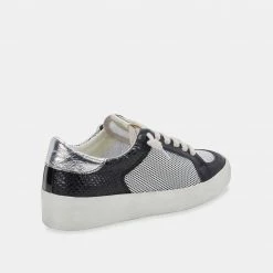 DOLCEVITA LEDGER SNEAKERS BLACK LEATHER