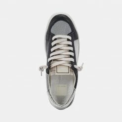 DOLCEVITA LEDGER SNEAKERS BLACK LEATHER