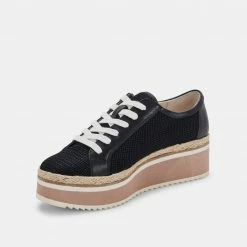 Recurate TELAH SNEAKERS BLACK MESH Re:vita