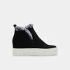 DOLCEVITA ZALI SNEAKERS BLACK SUEDE