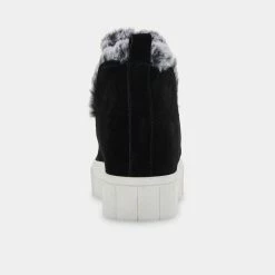 DOLCEVITA ZALI SNEAKERS BLACK SUEDE