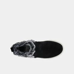 DOLCEVITA ZALI SNEAKERS BLACK SUEDE