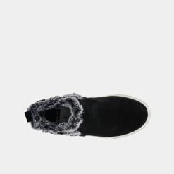 Recurate ZALI SNEAKERS BLACK SUEDE Re:vita