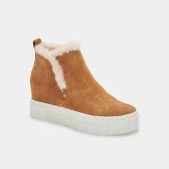 DOLCEVITA ZALI SNEAKERS PRALINE SUEDE