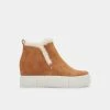 DOLCEVITA ZALI SNEAKERS PRALINE SUEDE