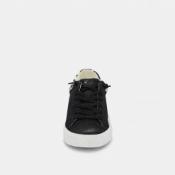 DOLCEVITA ZINA STUD SNEAKERS BLACK LEATHER