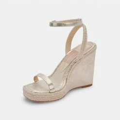 DOLCEVITA AURORA HEELS LIGHT GOLD METALLIC STELLA