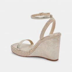 DOLCEVITA AURORA HEELS LIGHT GOLD METALLIC STELLA