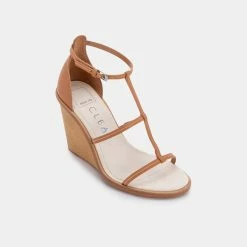 DOLCEVITA JEANA WEDGES MOCHA LEATHER
