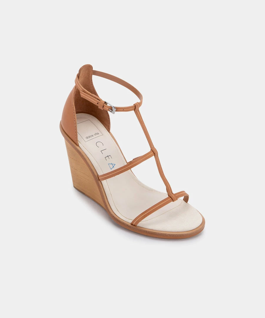 DOLCEVITA JEANA WEDGES MOCHA LEATHER
