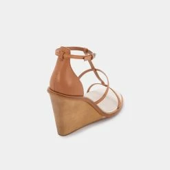 DOLCEVITA JEANA WEDGES MOCHA LEATHER