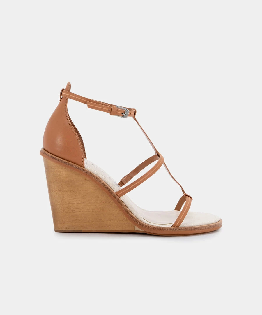 DOLCEVITA JEANA WEDGES MOCHA LEATHER