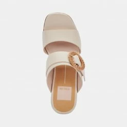 DOLCEVITA LAURYN WEDGES CREAM STELLA SANDALS