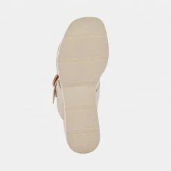 DOLCEVITA LAURYN WEDGES CREAM STELLA SANDALS