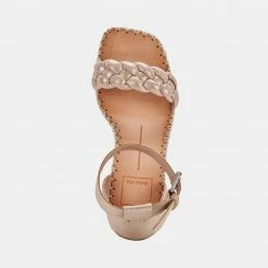 DOLCEVITA NILTON HEELS ROSE GOLD STELLA SANDALS