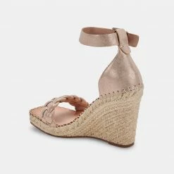 DOLCEVITA NILTON HEELS ROSE GOLD STELLA SANDALS
