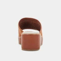 DOLCEVITA SANDALS FRETA WEDGES DK BROWN SUEDE