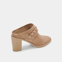 DOLCEVITA SERLA MULES TRUFFLE SUEDE