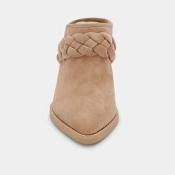 DOLCEVITA SERLA MULES TRUFFLE SUEDE