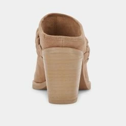 DOLCEVITA SERLA MULES TRUFFLE SUEDE