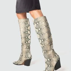 DOLCEVITA ISOBEL BOOTS SNAKE