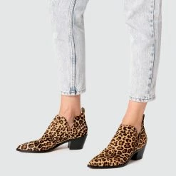 Recurate SONNI BOOTIES DARK LEOPARD Re:vita RESALE