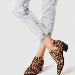 Recurate SONNI BOOTIES DARK LEOPARD Re:vita RESALE