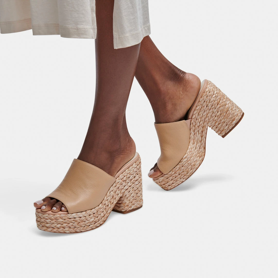 DOLCEVITA ELORA HEELS BLUSH LEATHER